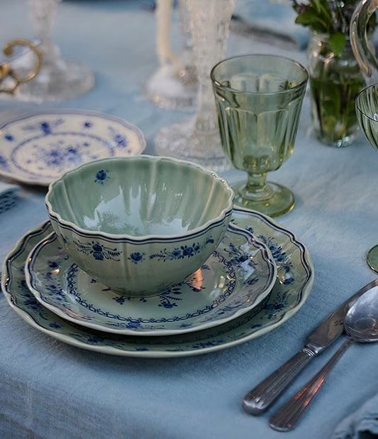 Bottle Green Water Glass