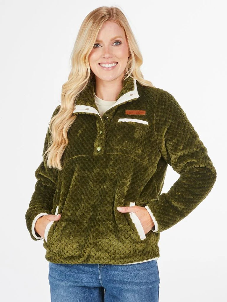 Simply Southern Sherpa - Olive Green