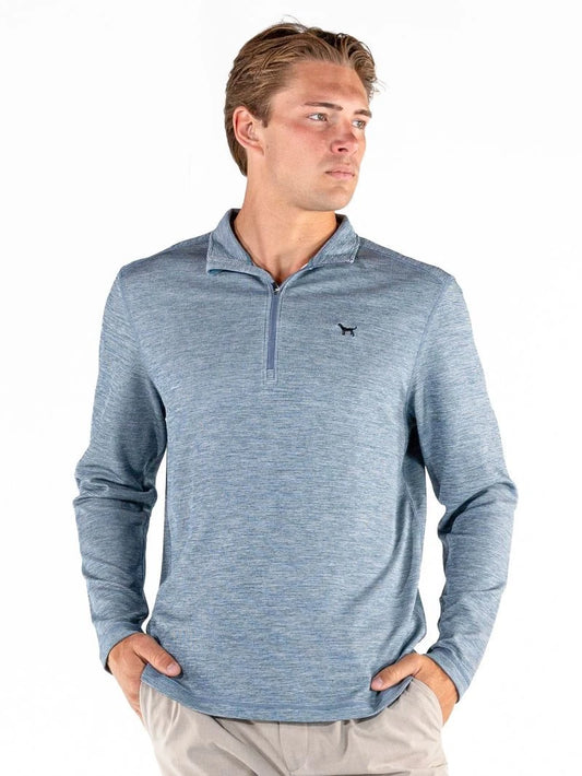 Denim Heather Quarterzip