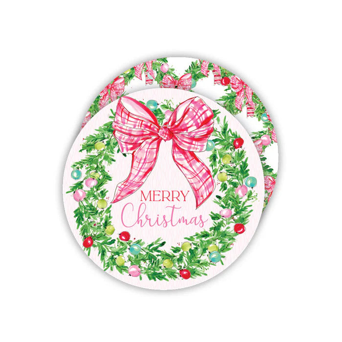 Christmas Round Coaster -Handpainted