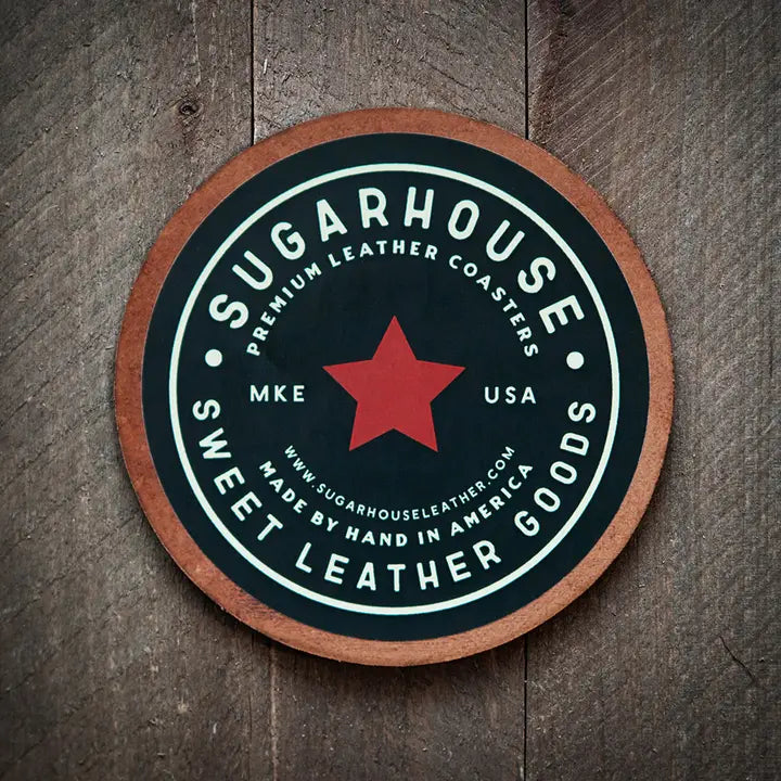 Tennessee TriStar Leather Coaster