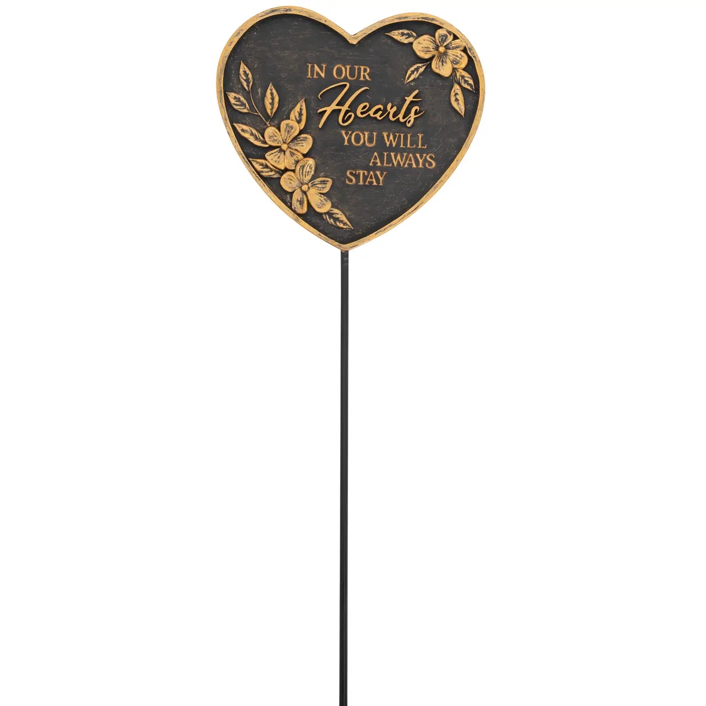 In Our Hearts Plant Pick 14639