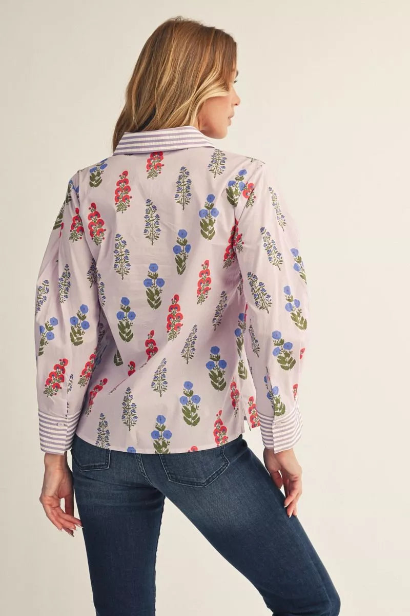 Lavender Fields Blouse