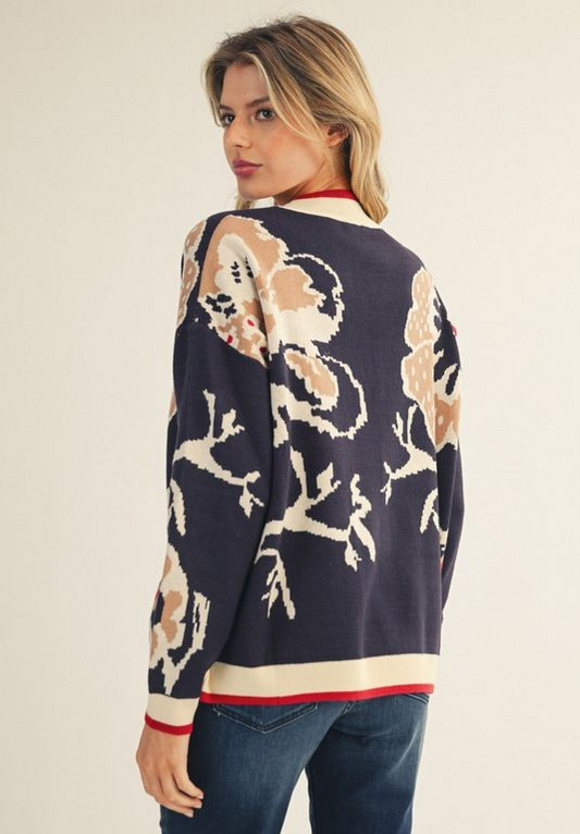 Floral Infusion Sweater