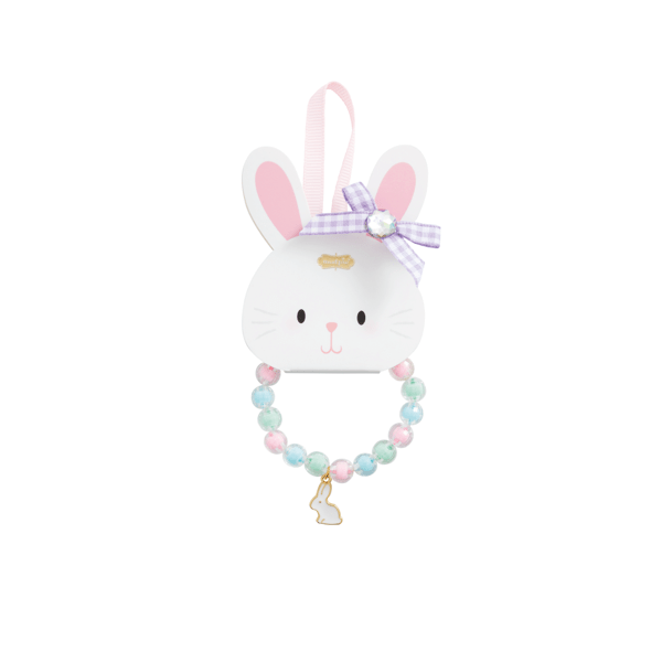 Purple Easter Charm Bracelet