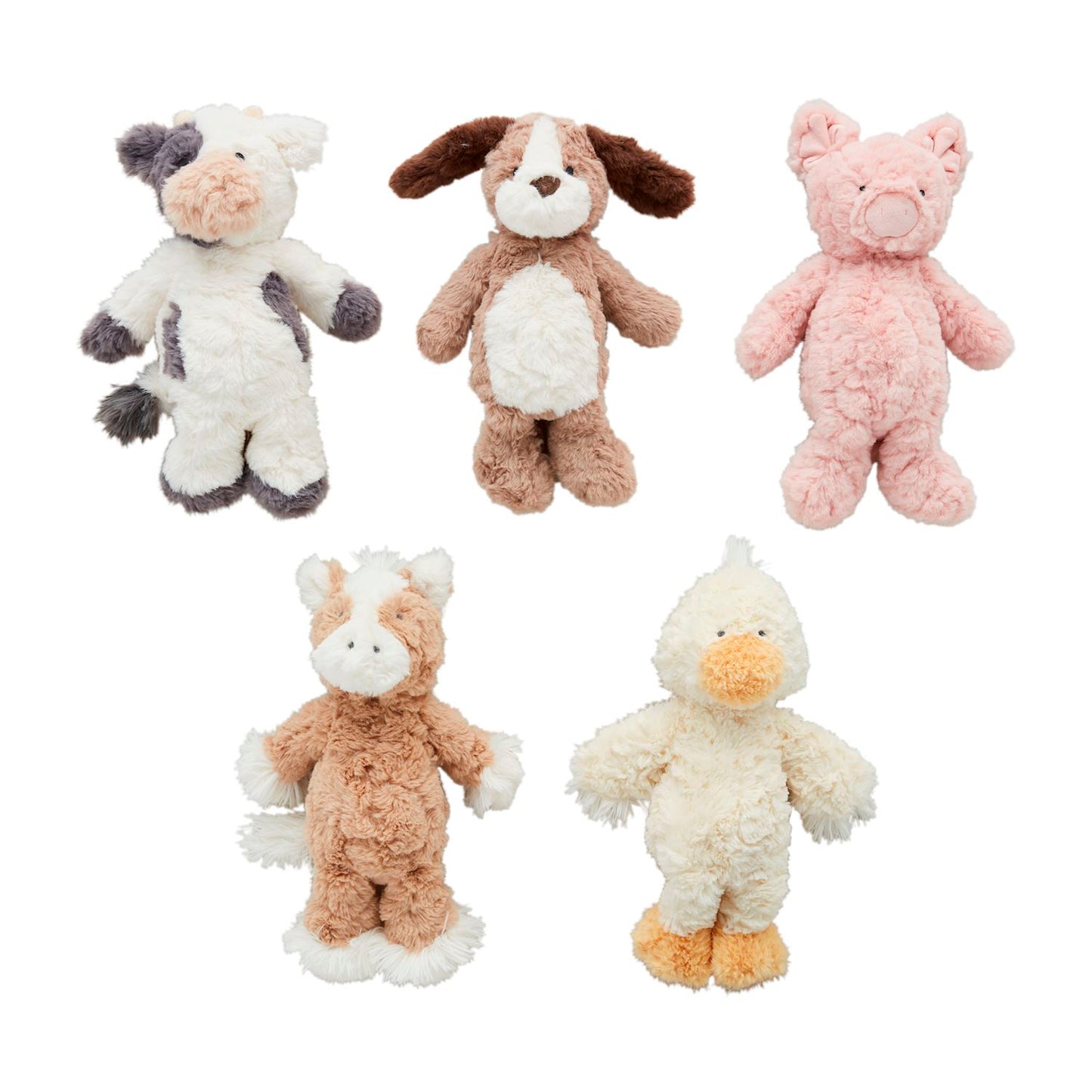 Farm Plush Rattles
