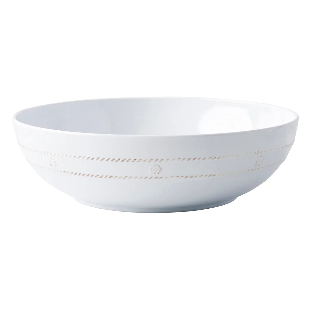 Berry & Thread Melamine 12 " Whitewash Bowl