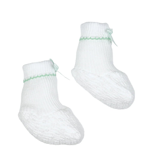 Paty Knit Booties with Bow