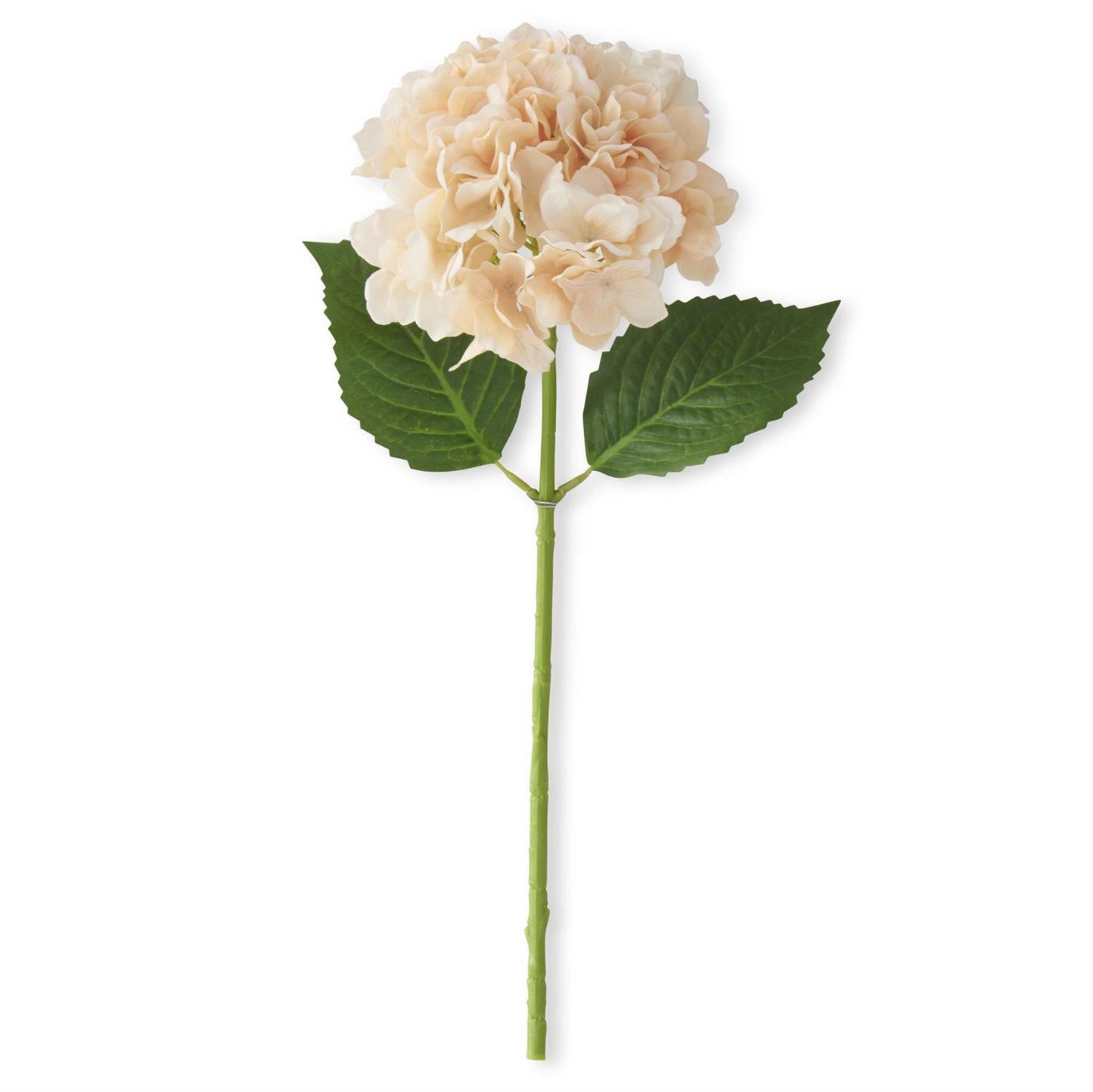 20 inch Light Yellow Real Touch Hydrangea Spray
