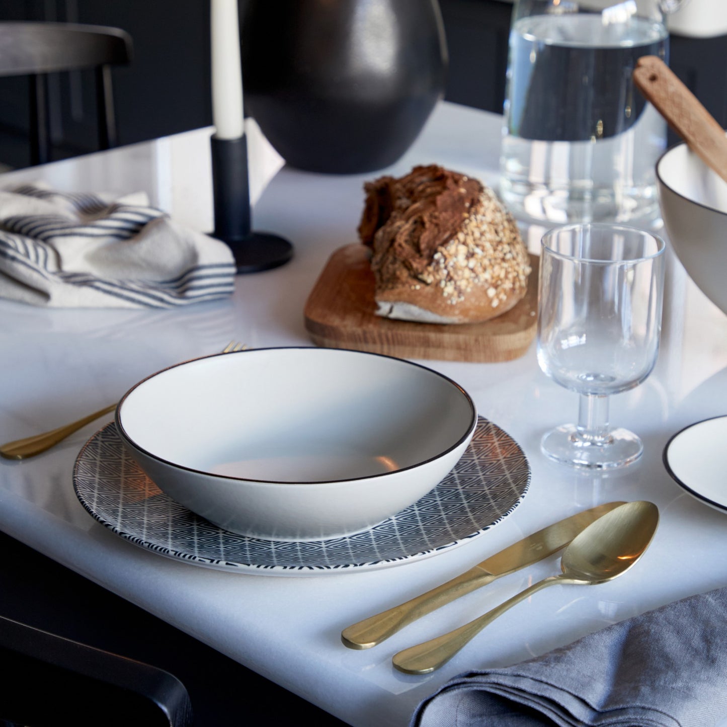 Costa Nova NAU Gold Flatware