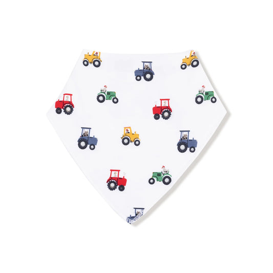 Mini Tractors Bandana Bib