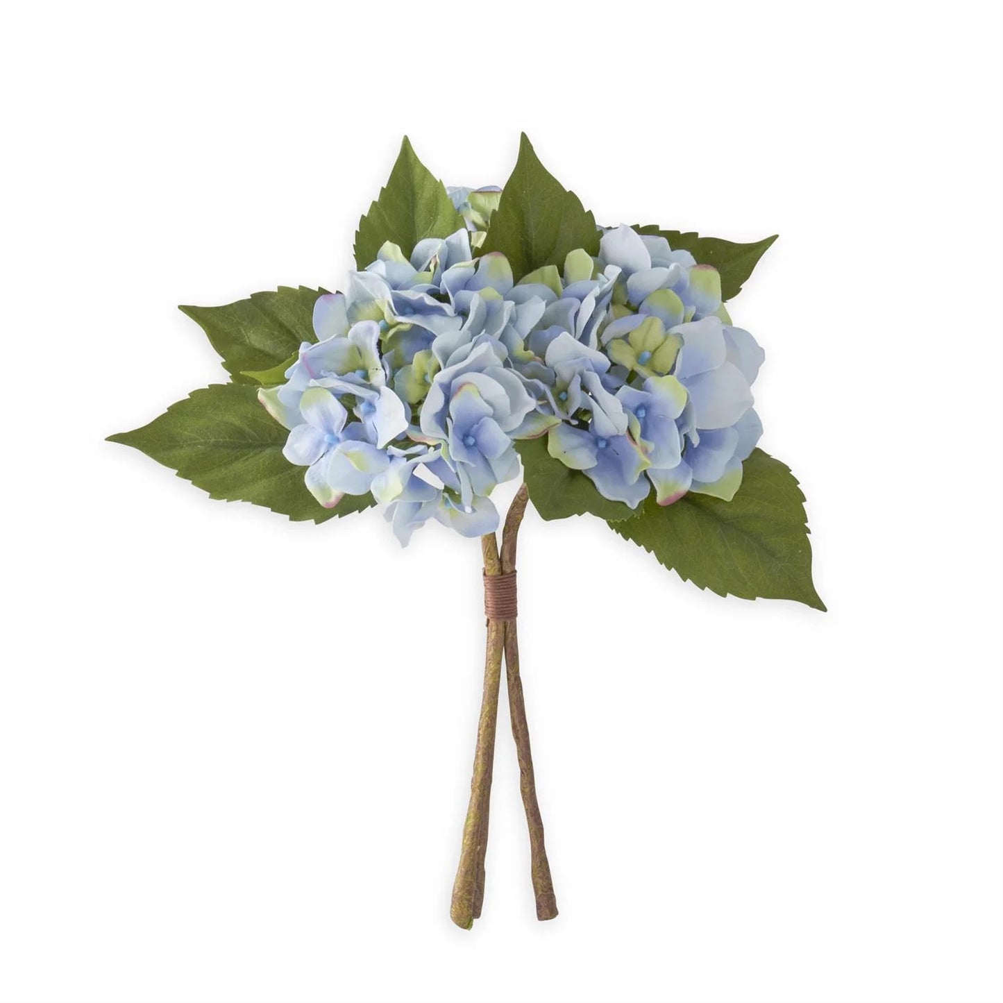 13 in. Blue Real Touch Hydrangea Bundle