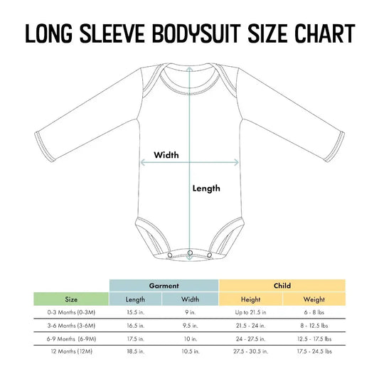 Tennessee Volunteers Solid Infant Long Sleeve Bodysuit