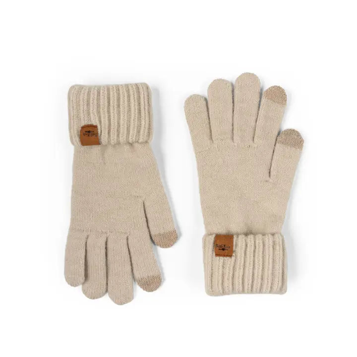 Super Soft Oat Color Gloves