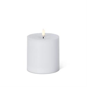 White ON/OFF Touch LED Pillar Candles - 4 inch Diameter