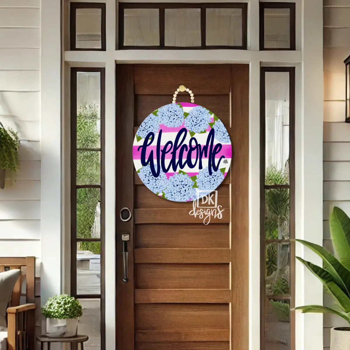 Hydrangea "Welcome" Large Hanger