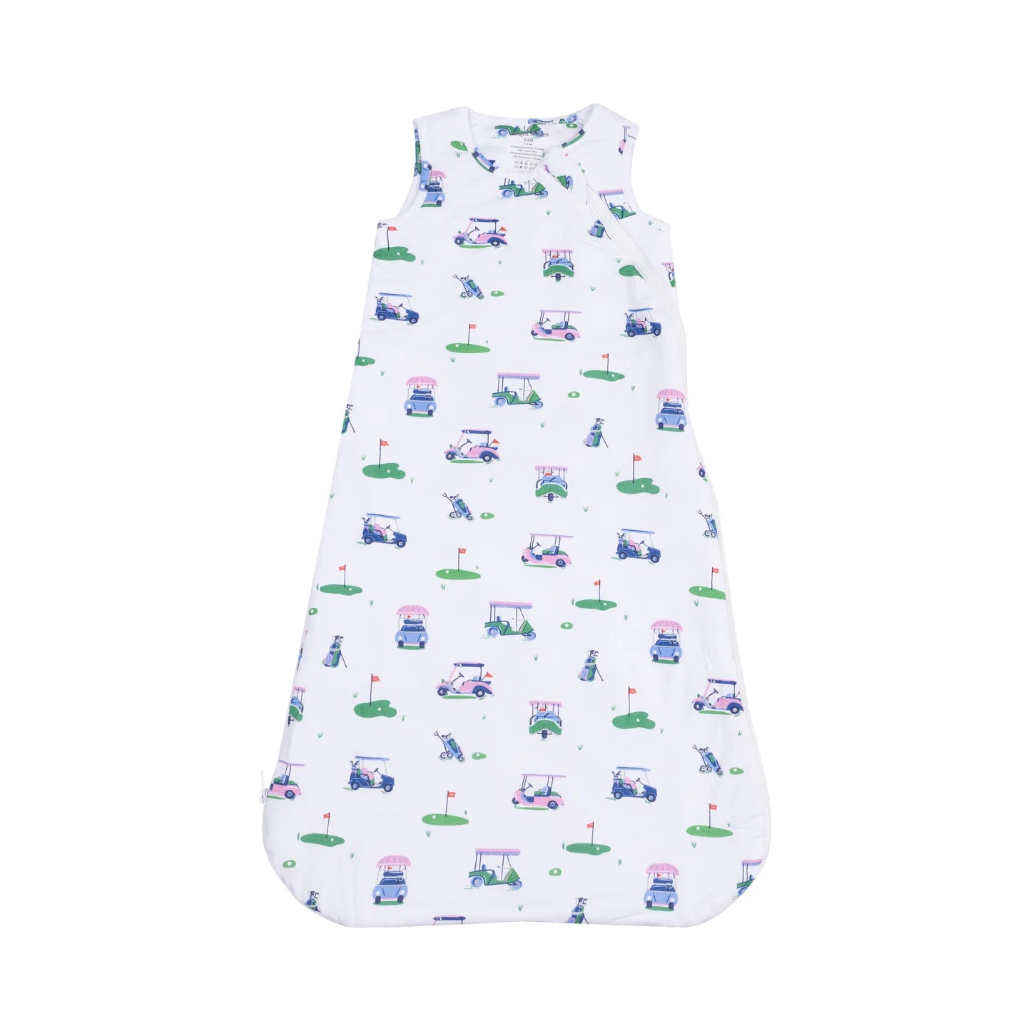Sleep Bag - Vintage Golf Carts Pink - 0-6M