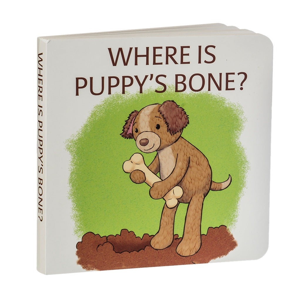 Where is Puppy’s Bone” Board Book – 6″