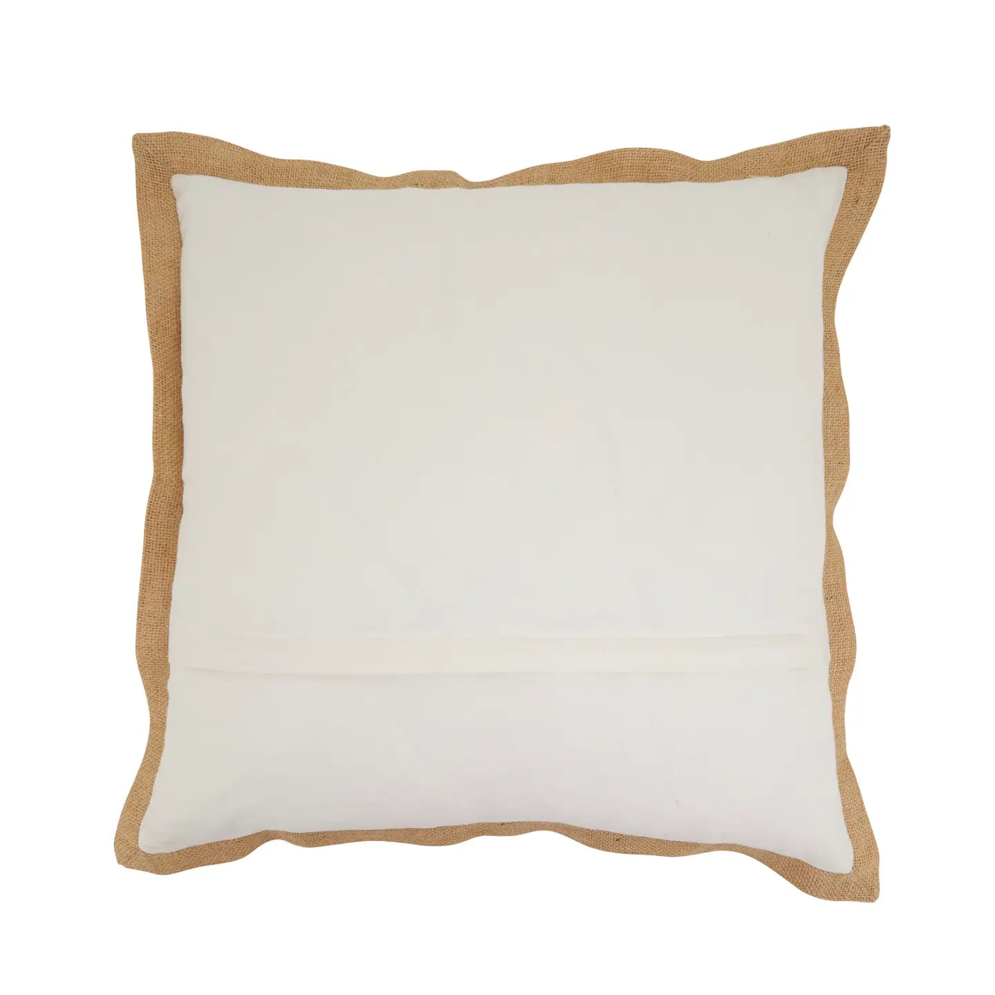 Embroidered Deer Throw Pillow