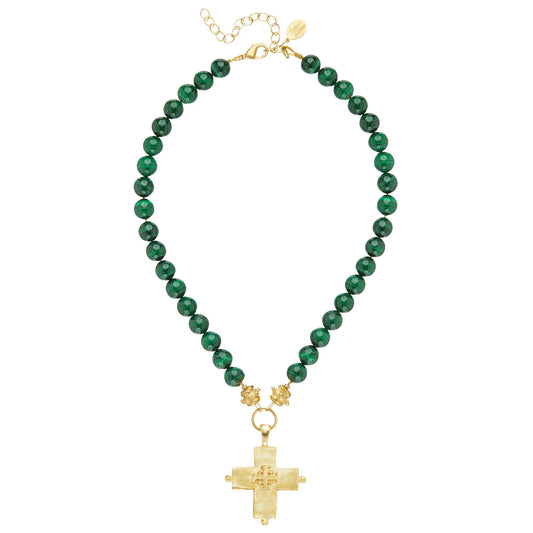 Susan Shaw Magellan Cross Necklace 3092J