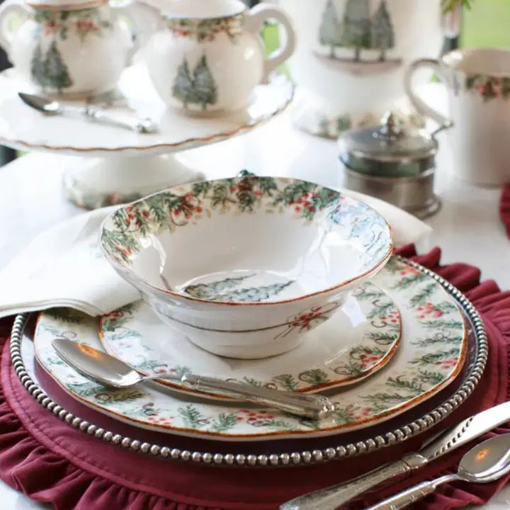 Arte Italica Natale Cereal Bowl