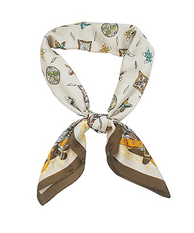 Beige Neck Scarf