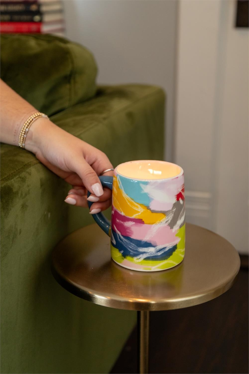 Sweet Grace Color Wave Candle