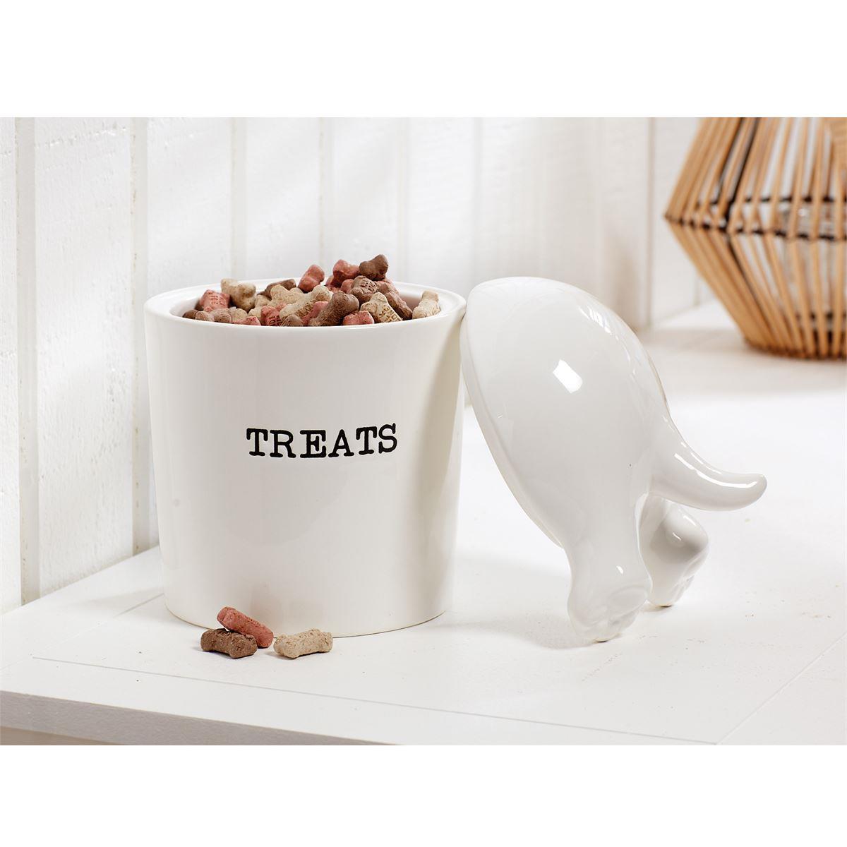 Dog Tail Treat Cannister