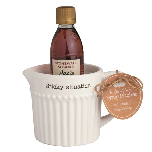 Gourmet Syrup Pitcher Gift Set