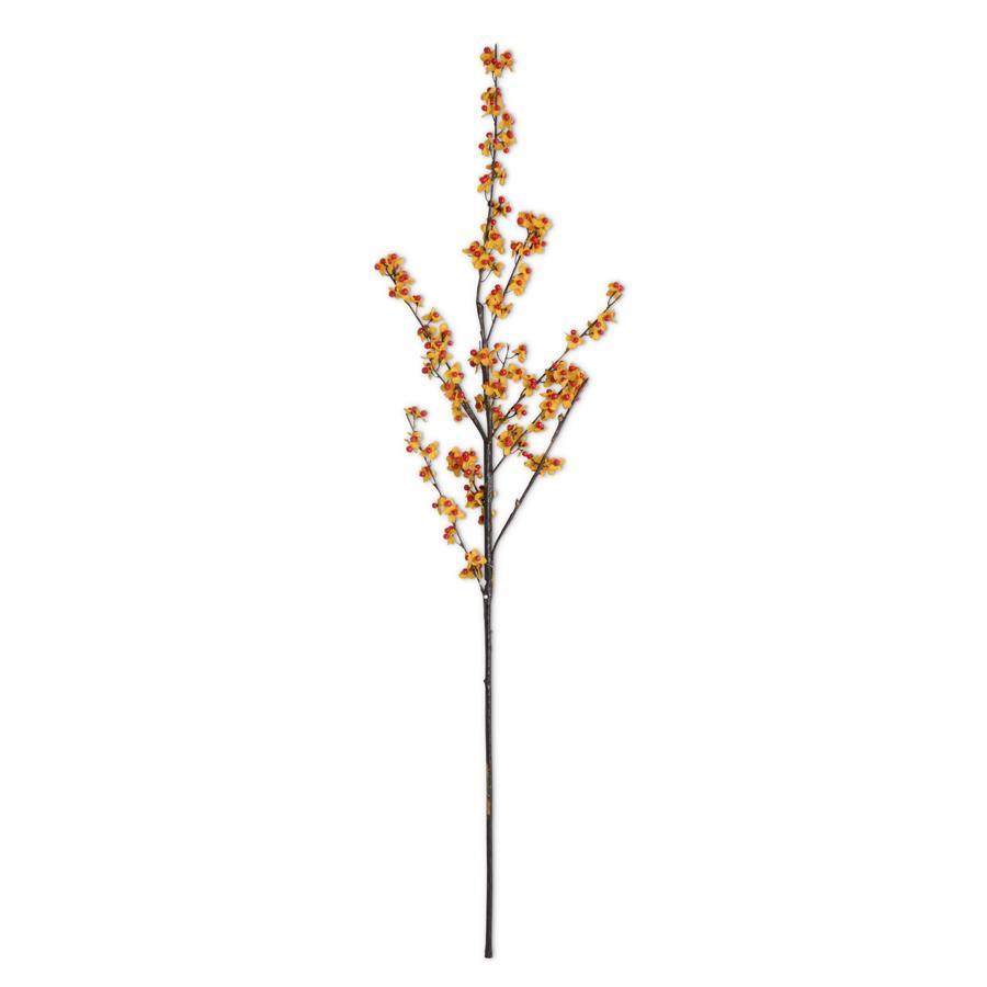 40 inch Orange & Yellow Bittersweet Branch