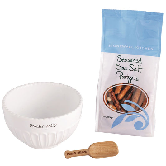 Gourmet Pretzel Snack Bowl