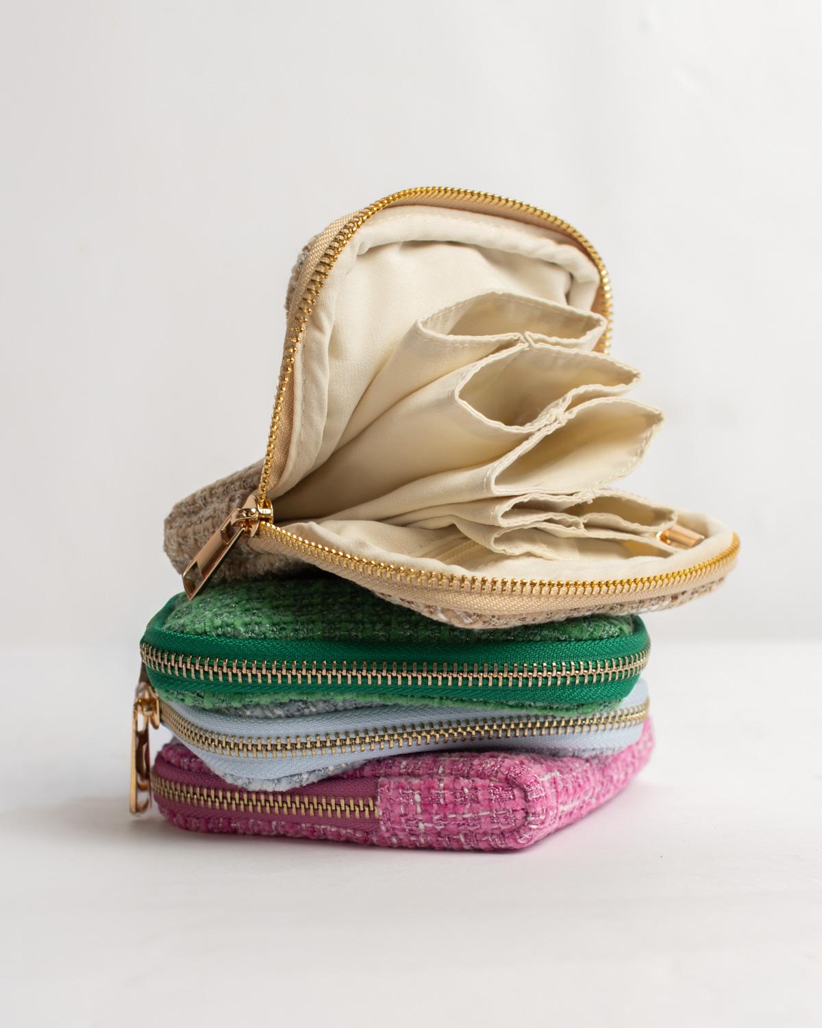 Jenny Jewelry Pouch in Pink