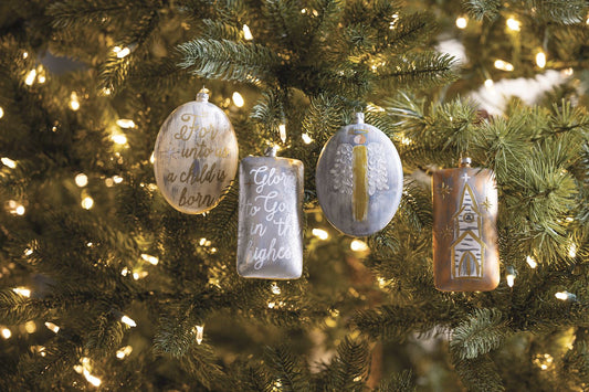 Glory Painted Ornament
