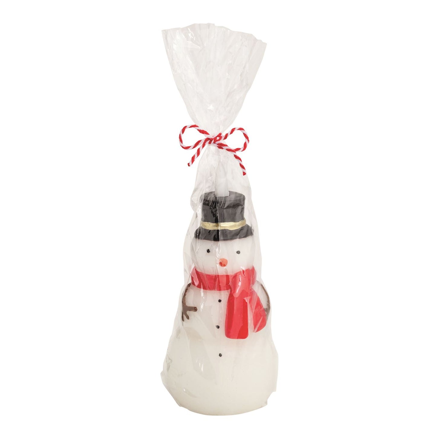 Snowman Flameless Candle