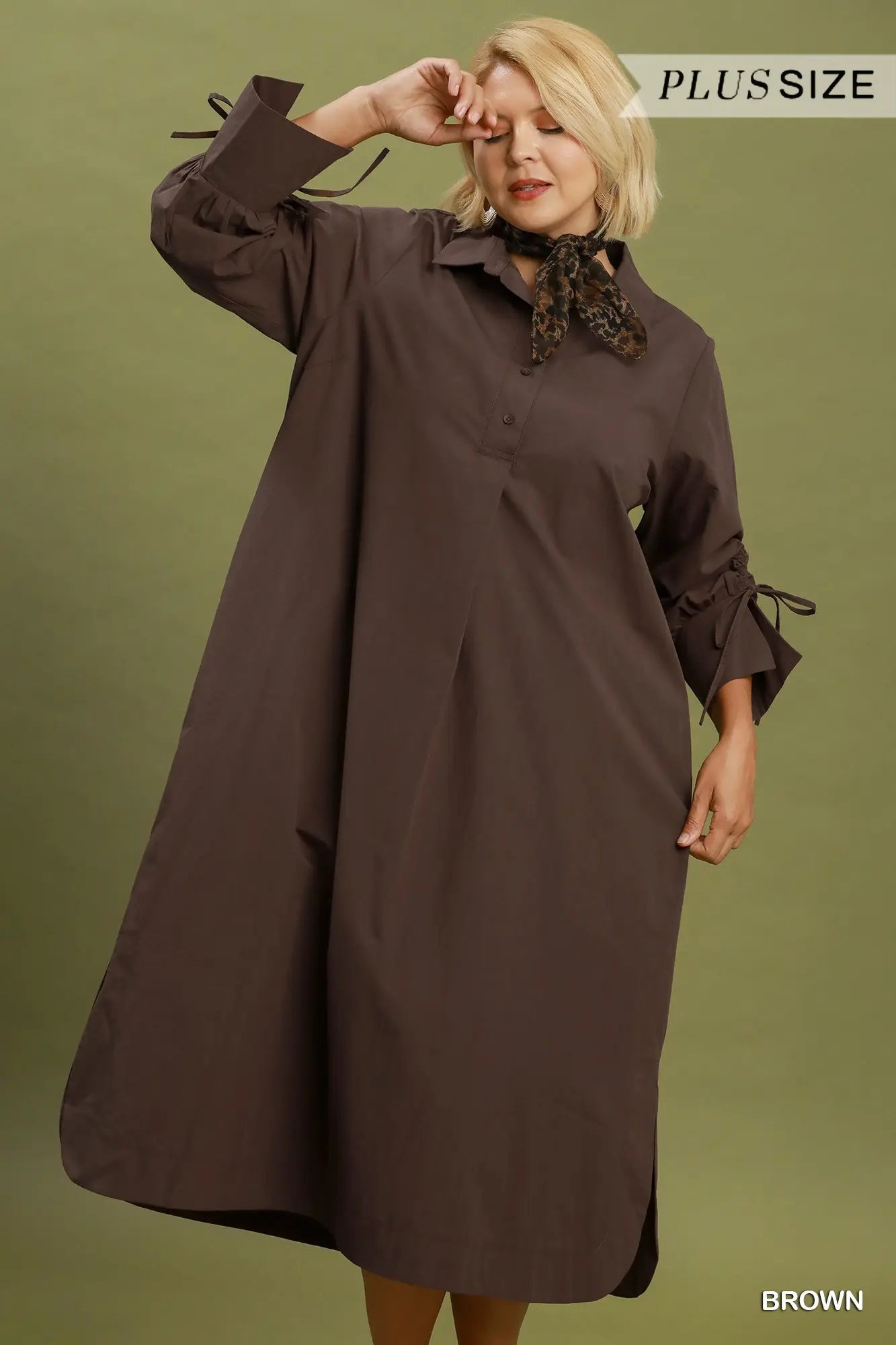 Fall is in the Air Midi Dress