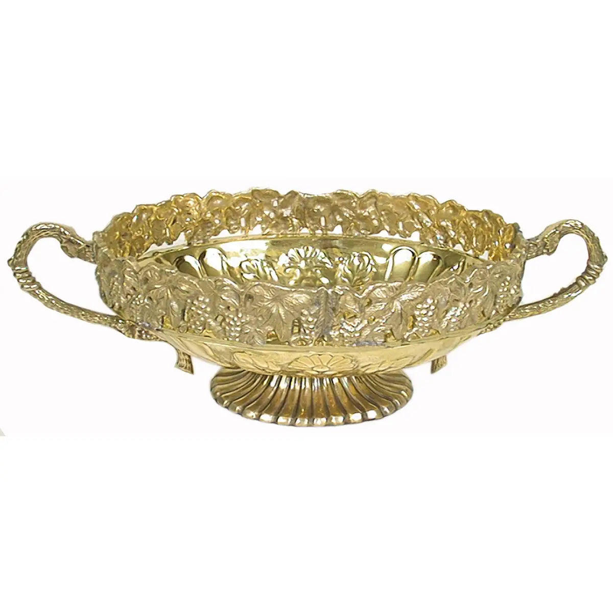 Large Gold Centerpiece Bowl
