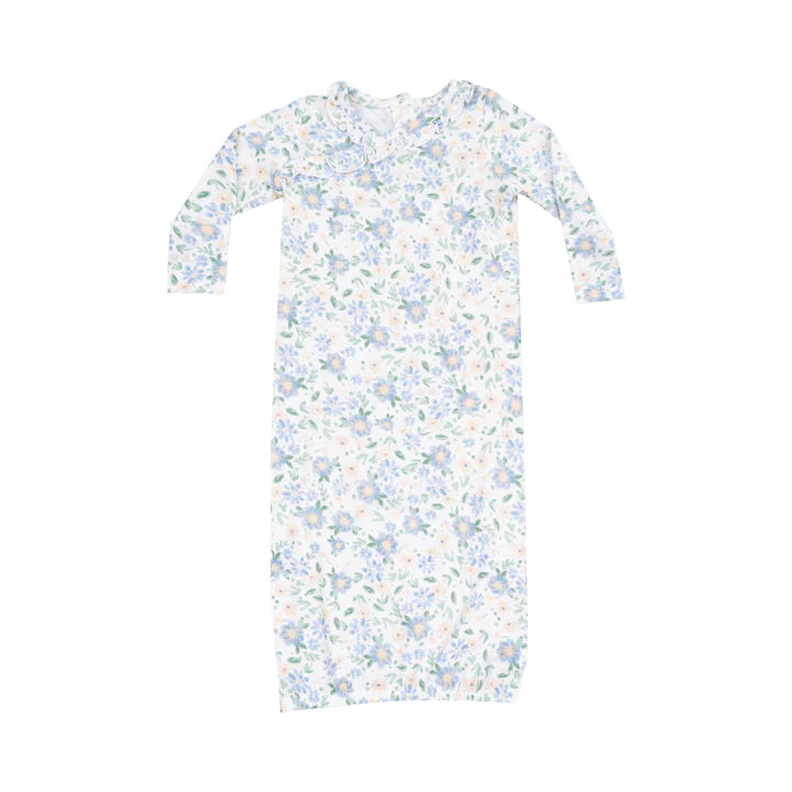 Kimono Gown - Baby Veronical Floral - 0-3M
