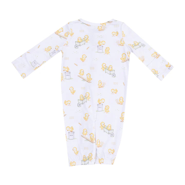 Convertible Gown - Baby Chicks - 0-3M