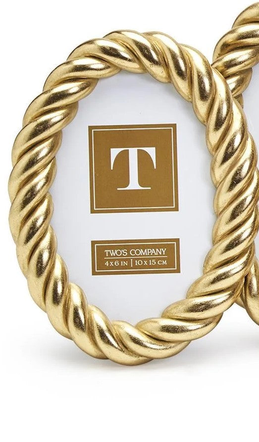 4 x 6 Oval Rope frame