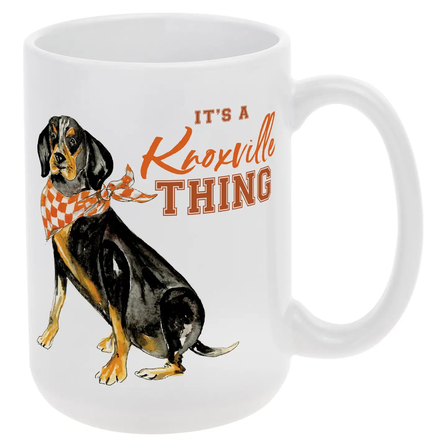 Orange Smokey Knoxville Mug