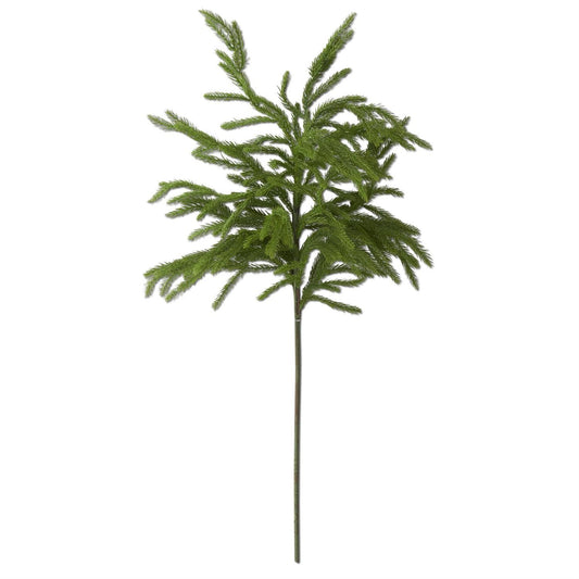 32 Inch Real Touch Norfork Pine Branch Stem