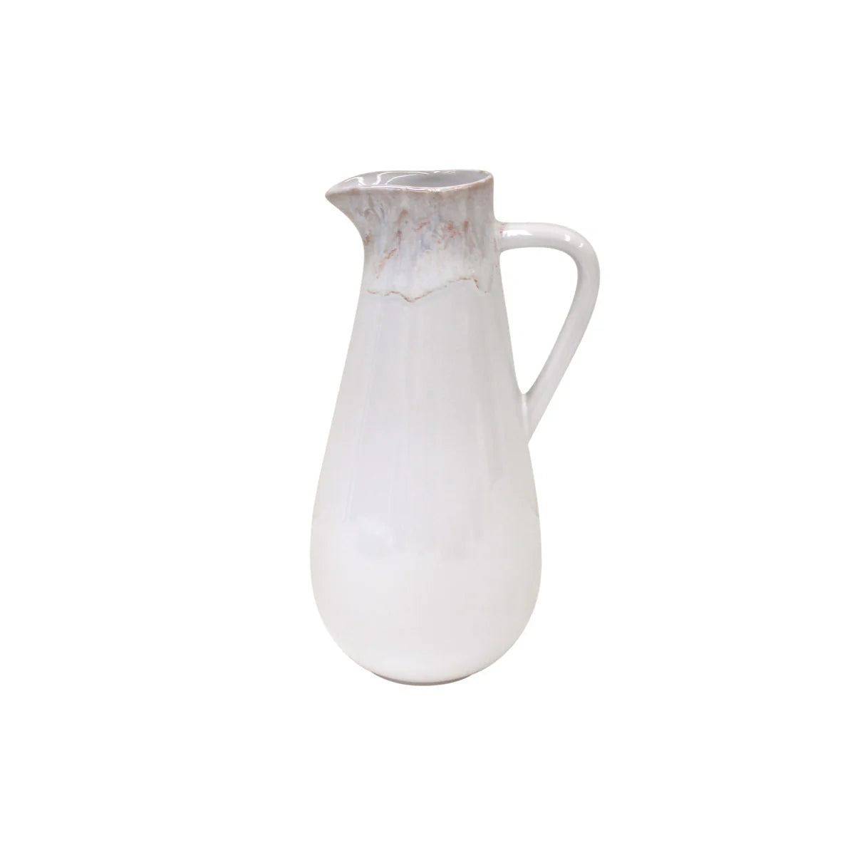 Taormina White Pitcher