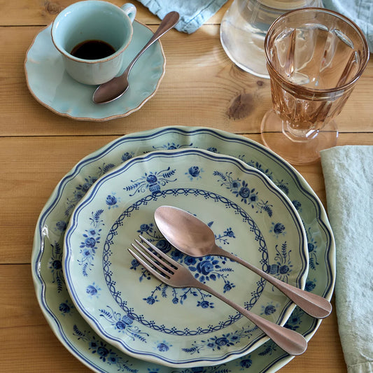 Vila Olive/Blue Salad Plate