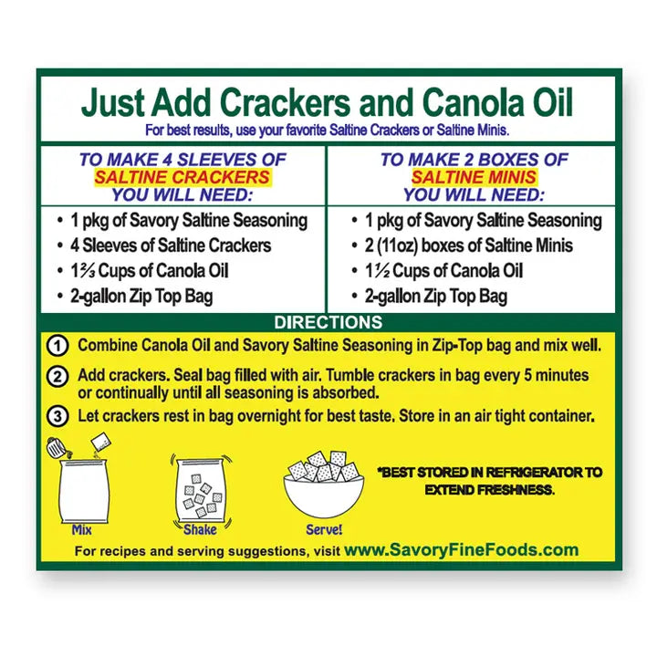 Garden Dill Gourmet Party Cracker Seasoning