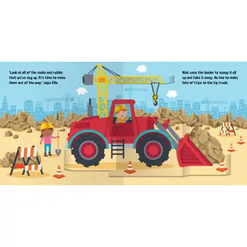 Trucks and Diggers Pop Up Book