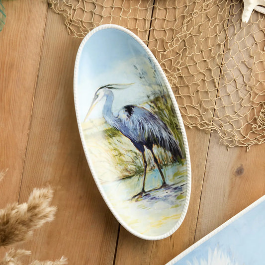 Coastal Birds Fish Platter