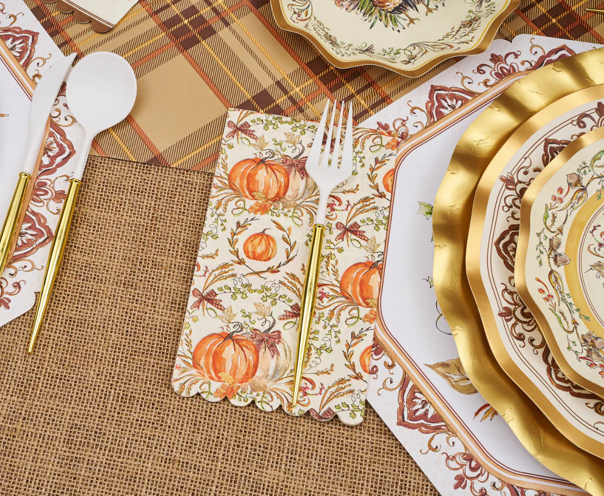 Pumpkin Harvest Guest Towels