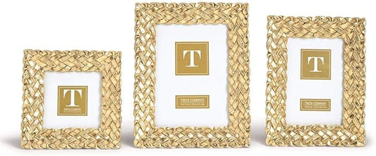 Photo Frame  Gold Braid  81448