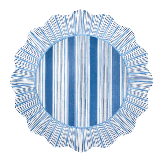 Cabana Stripe Melamine Salad Plate
