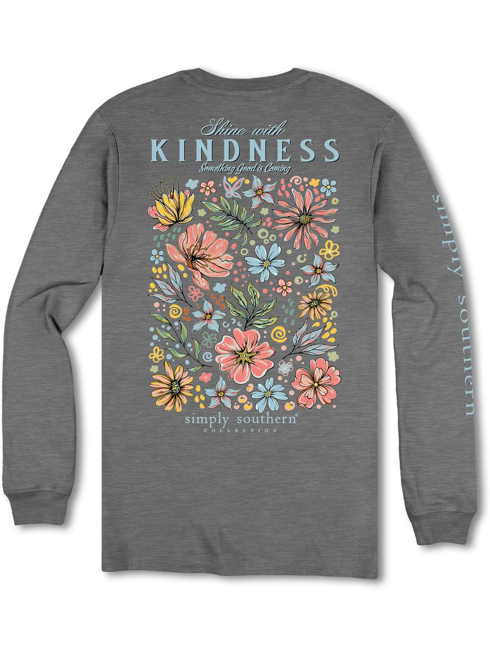 Simply Southern Shine with Kindness Long Sleeve Tee